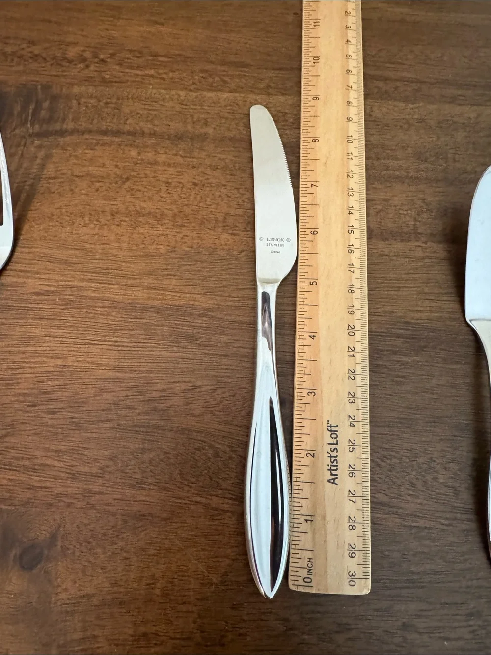 Lenox “Sculpt” 61-Piece 18/10 Stainless Flatware Set